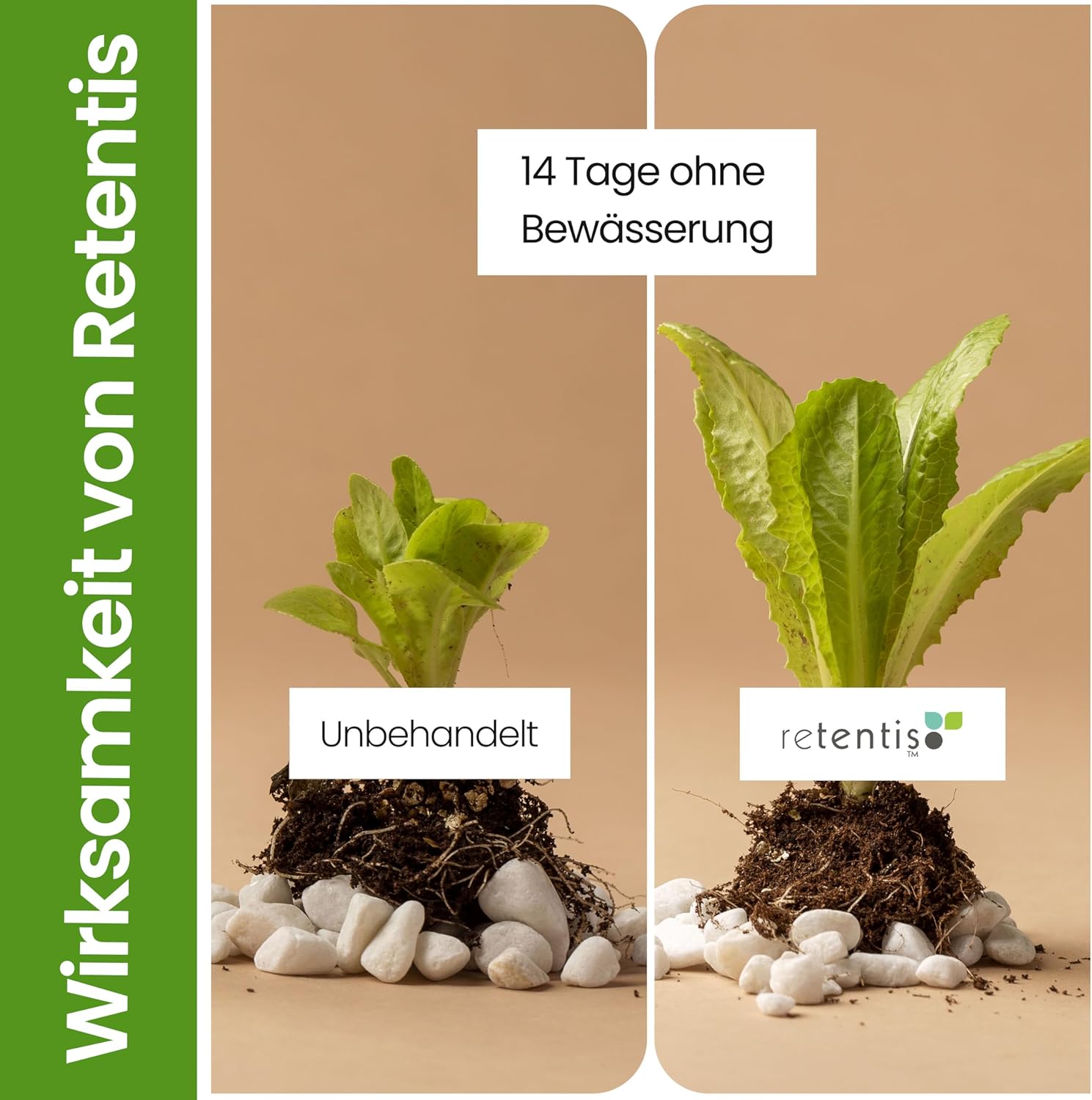Retentis - bio-zertifiziertes Hydrogel aus Holz