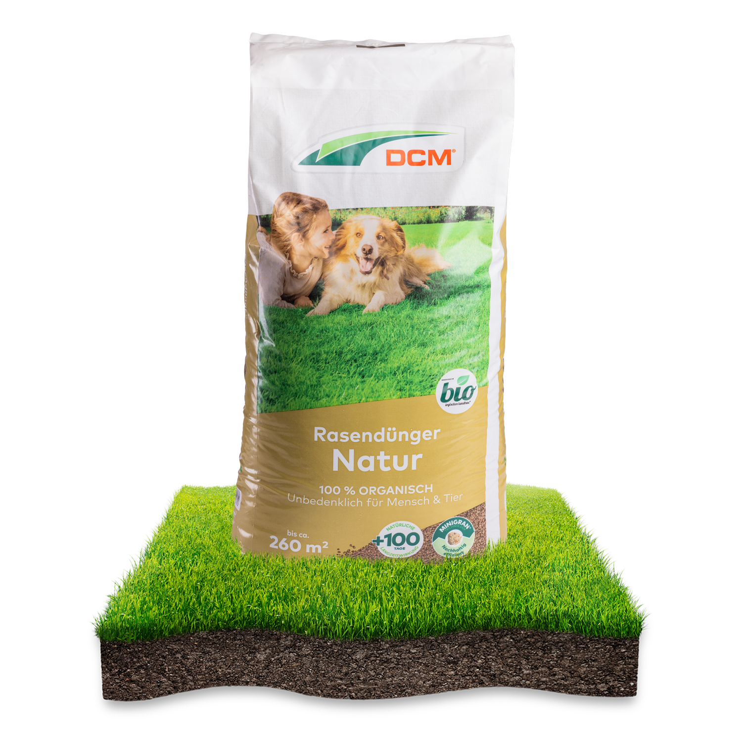 DCM Rasendünger Natur für 260m²