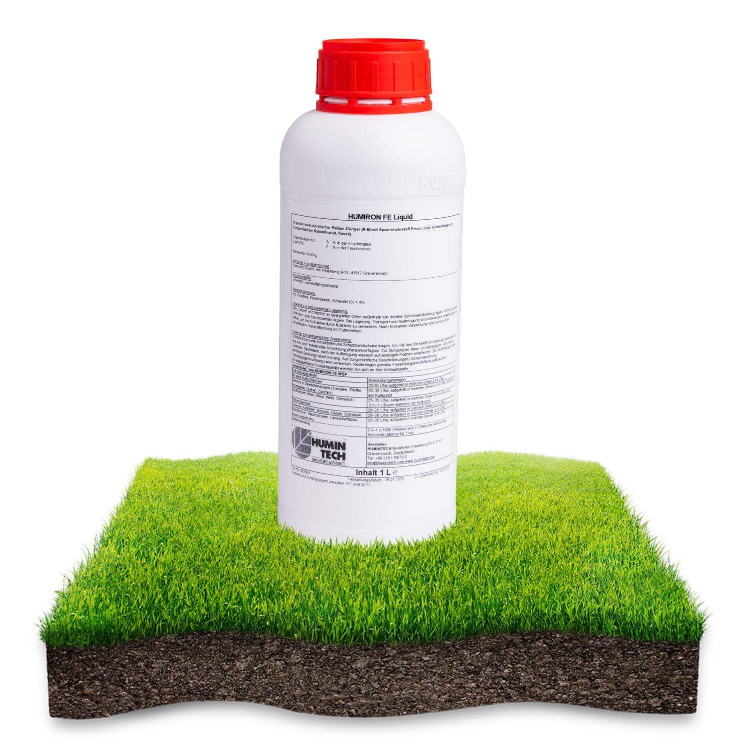 HuminTech HuminIron Flüssig – Saftiges Grün