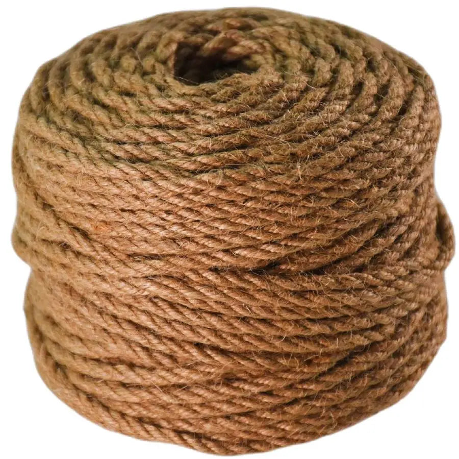 Juteschnur I 50 Meter I 4 mm Schnur 50m 4mm TerraUno