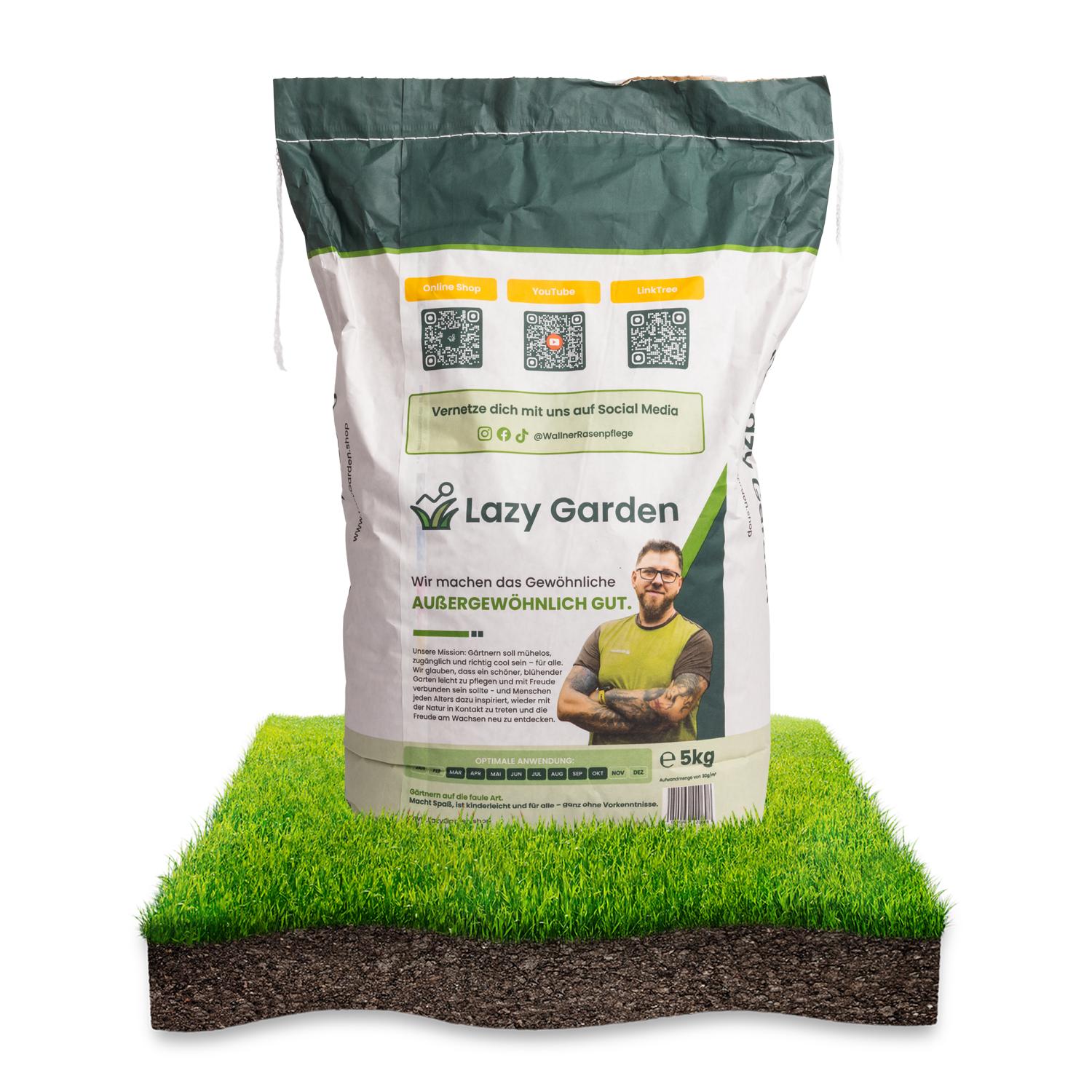 Premium Rasensamen "Evergreen"
