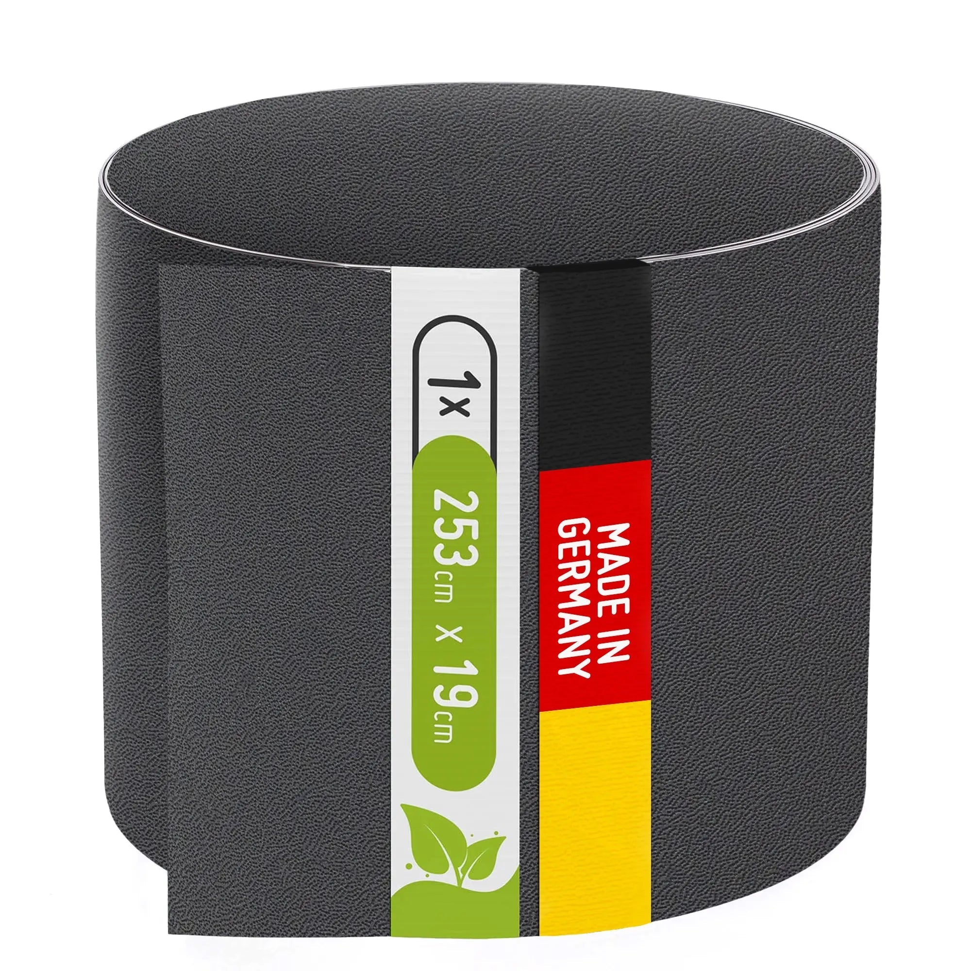 Sichtschutzstreifen | PP| Polypropylen | Lederoptik Anthrazit (RAL 7016) 1 Streifen TerraUno
