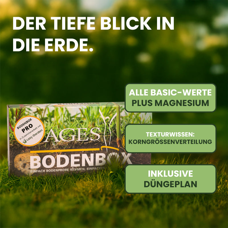 Bodenanalyse Pro – mit Mg & Textur