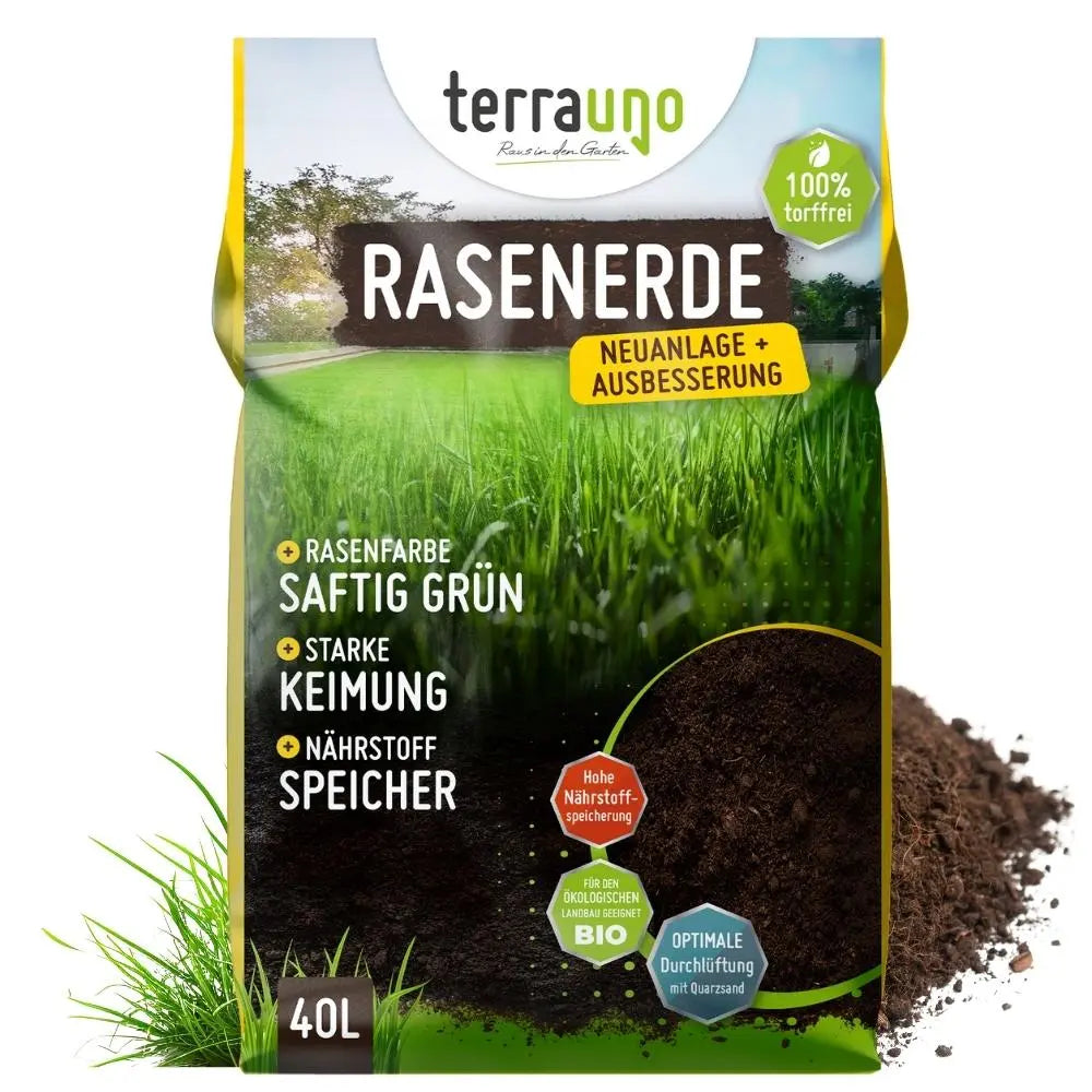 Rasenerde torffrei - Terrauno