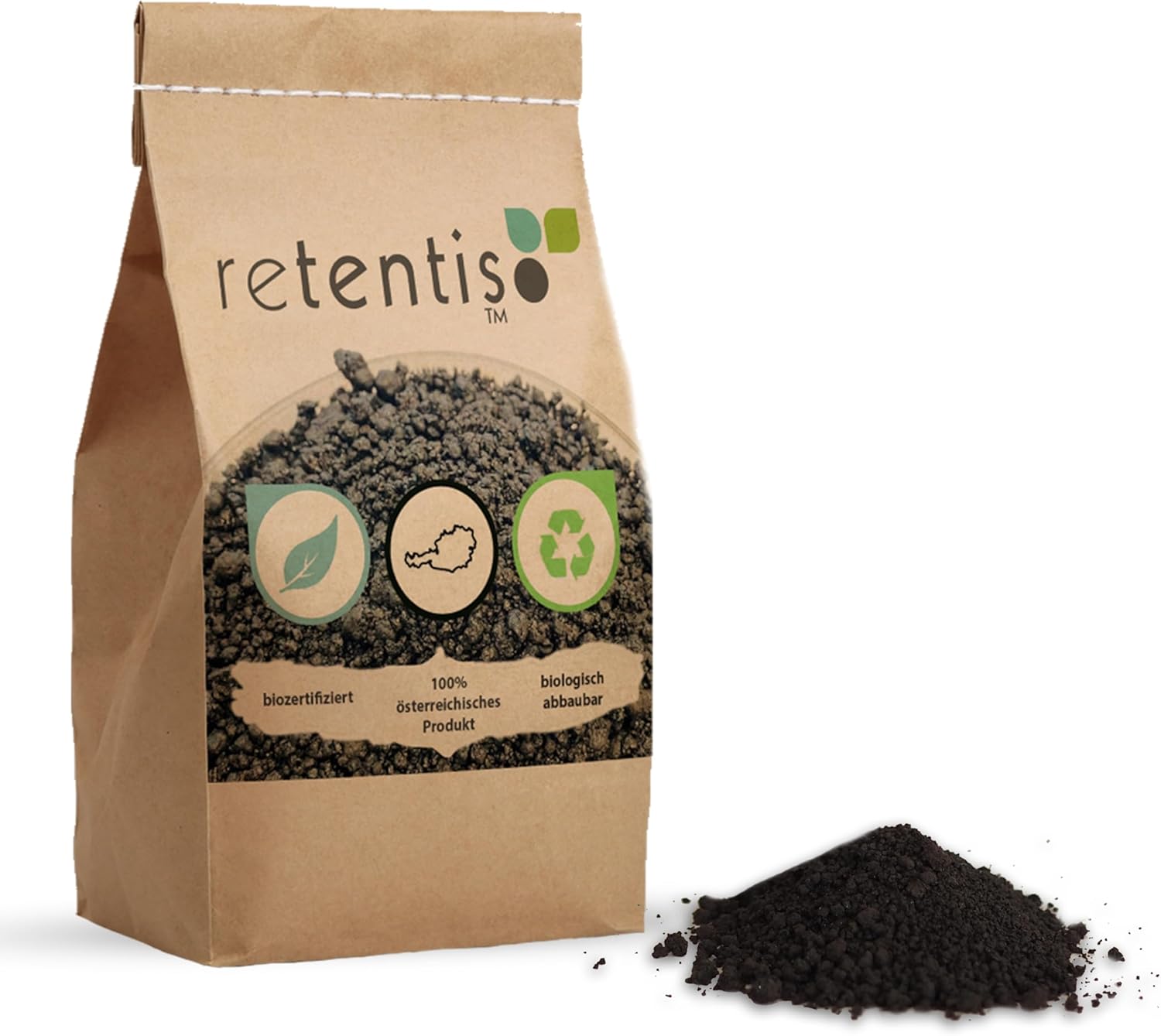 Retentis - bio-zertifiziertes Hydrogel aus Holz