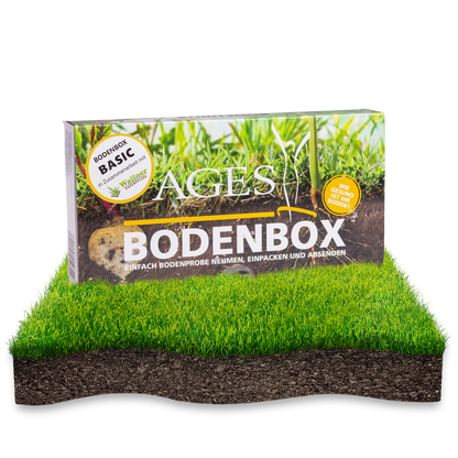 AGES Bodenbox einfach Bodenprobe entnehmen, verpacken und versenden