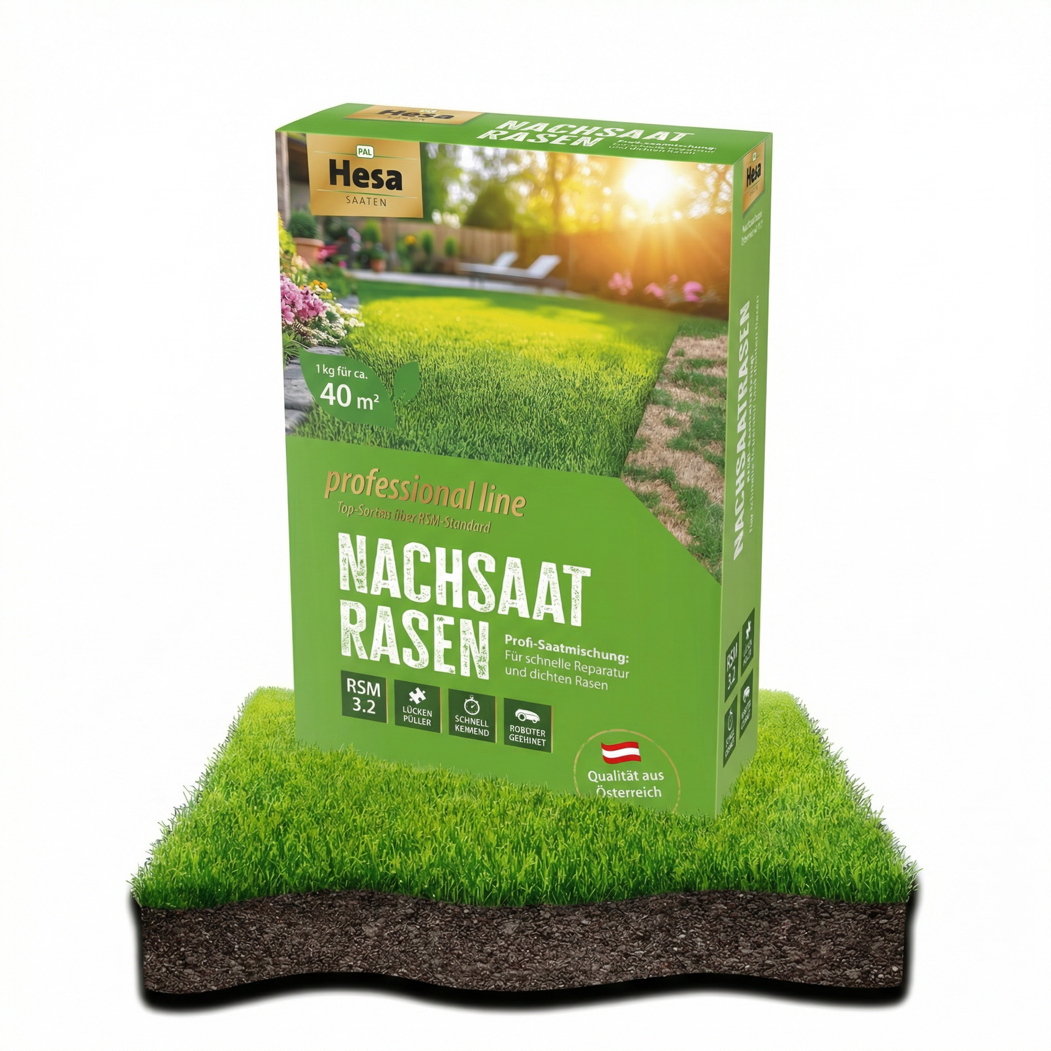 HESA Professional line Nachsaatrasen RSM 3.2, 1 kg