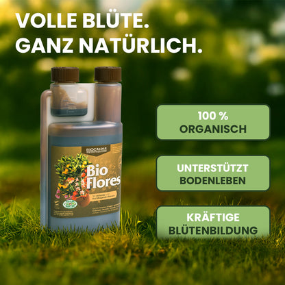 BIOCANNA Bio Flores – Organischer Blütendünger für Erde
