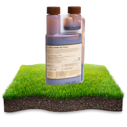BIOCANNA Bio Flores – Organischer Blütendünger für Erde