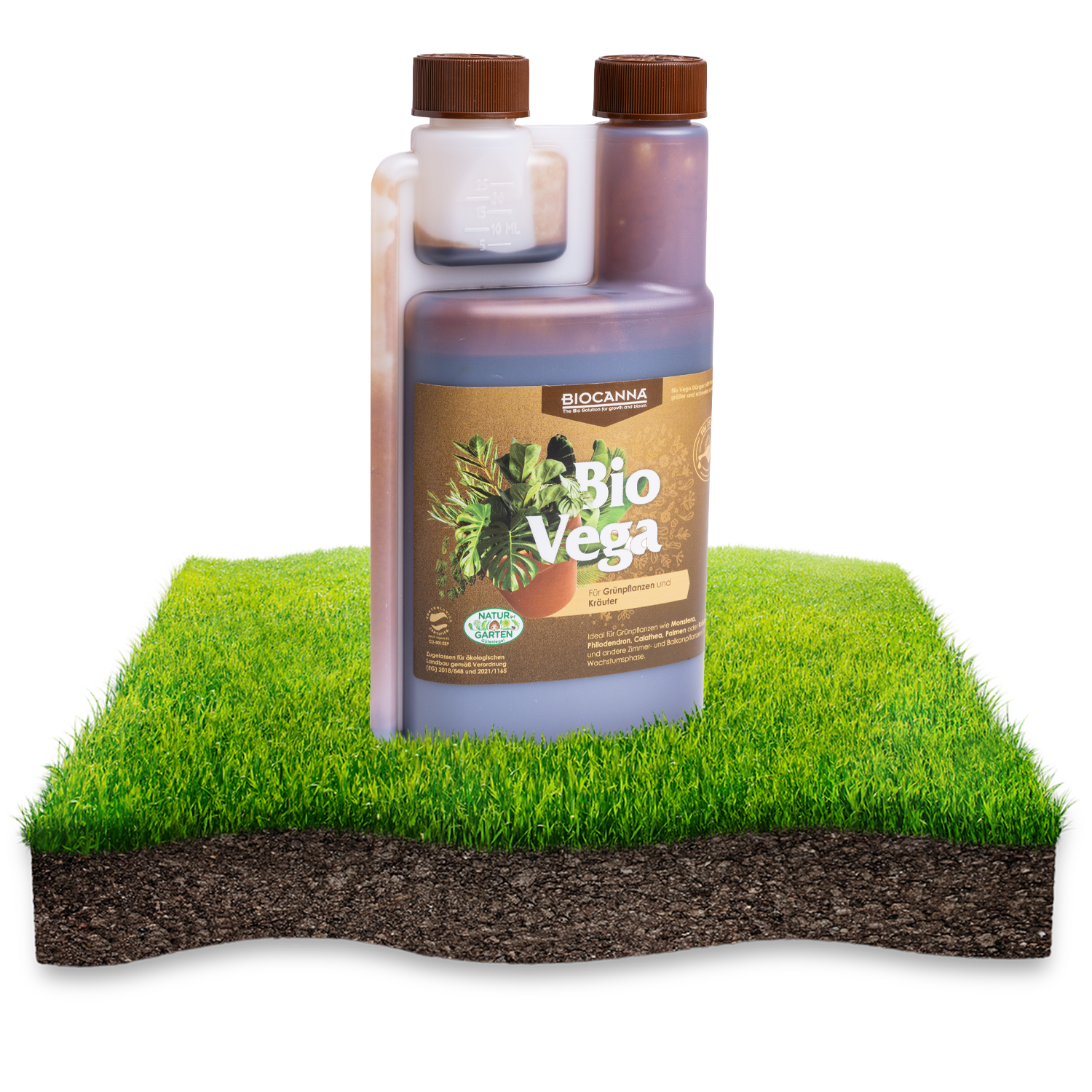 BIOCANNA Bio Vega NPK 3-1-5 – Organischer Flüssigdünger für Grünpflanzen & Kräuter