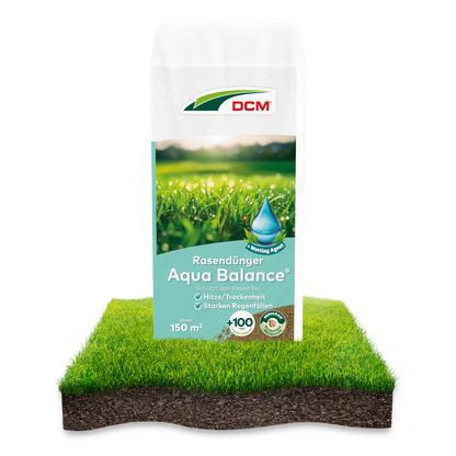 DCM Rasendünger Aqua Balance 9-3-12 mit Wetting Agent