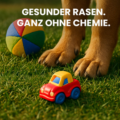 Tierfreundlicher Rasendünger 100% biologisch organisch