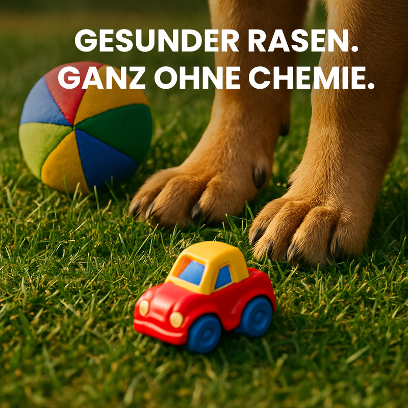Tierfreundlicher Rasendünger 100% biologisch organisch