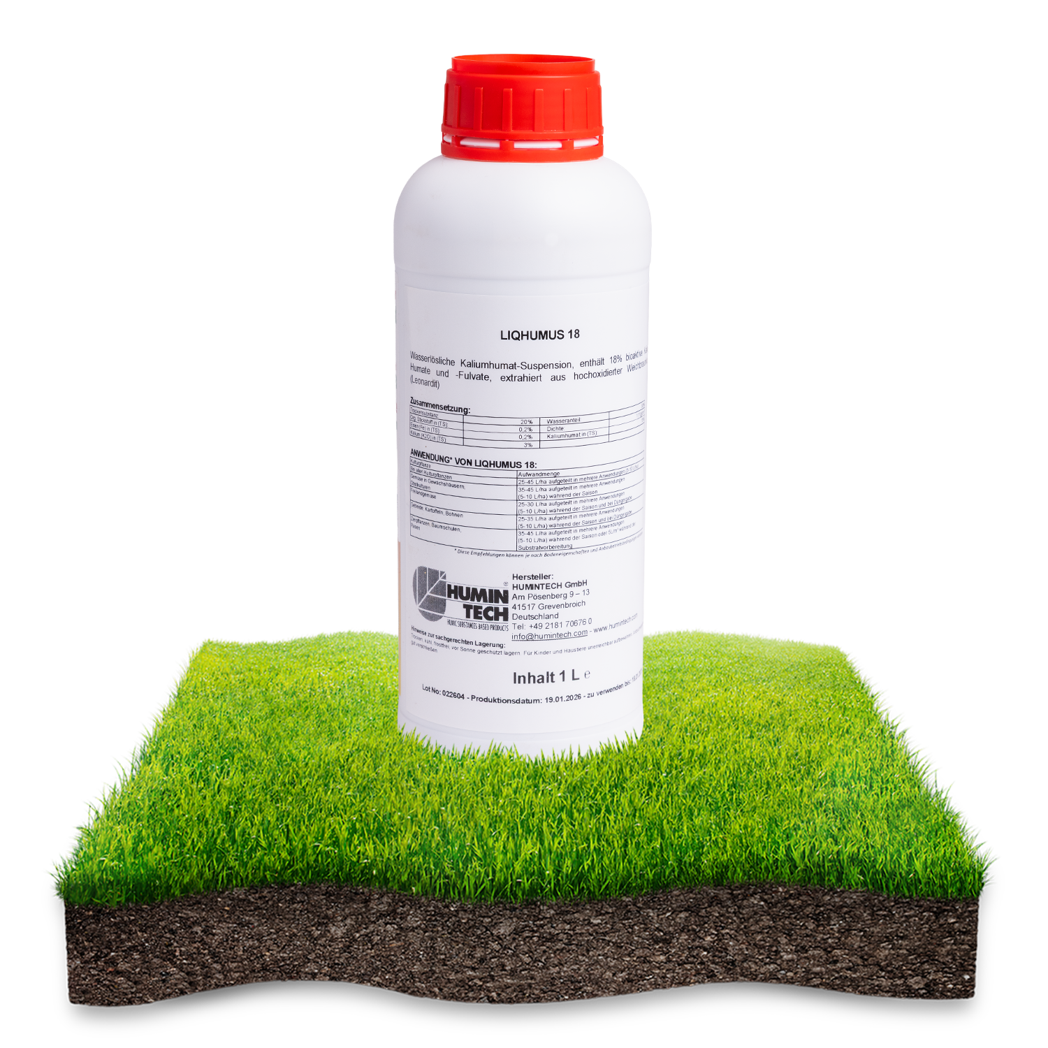 HuminTech LiqHumus 18 Flüssig – Bodenverbesserer