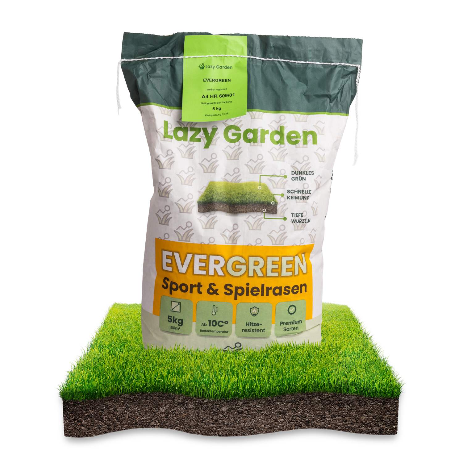 Premium Rasensamen "Evergreen"