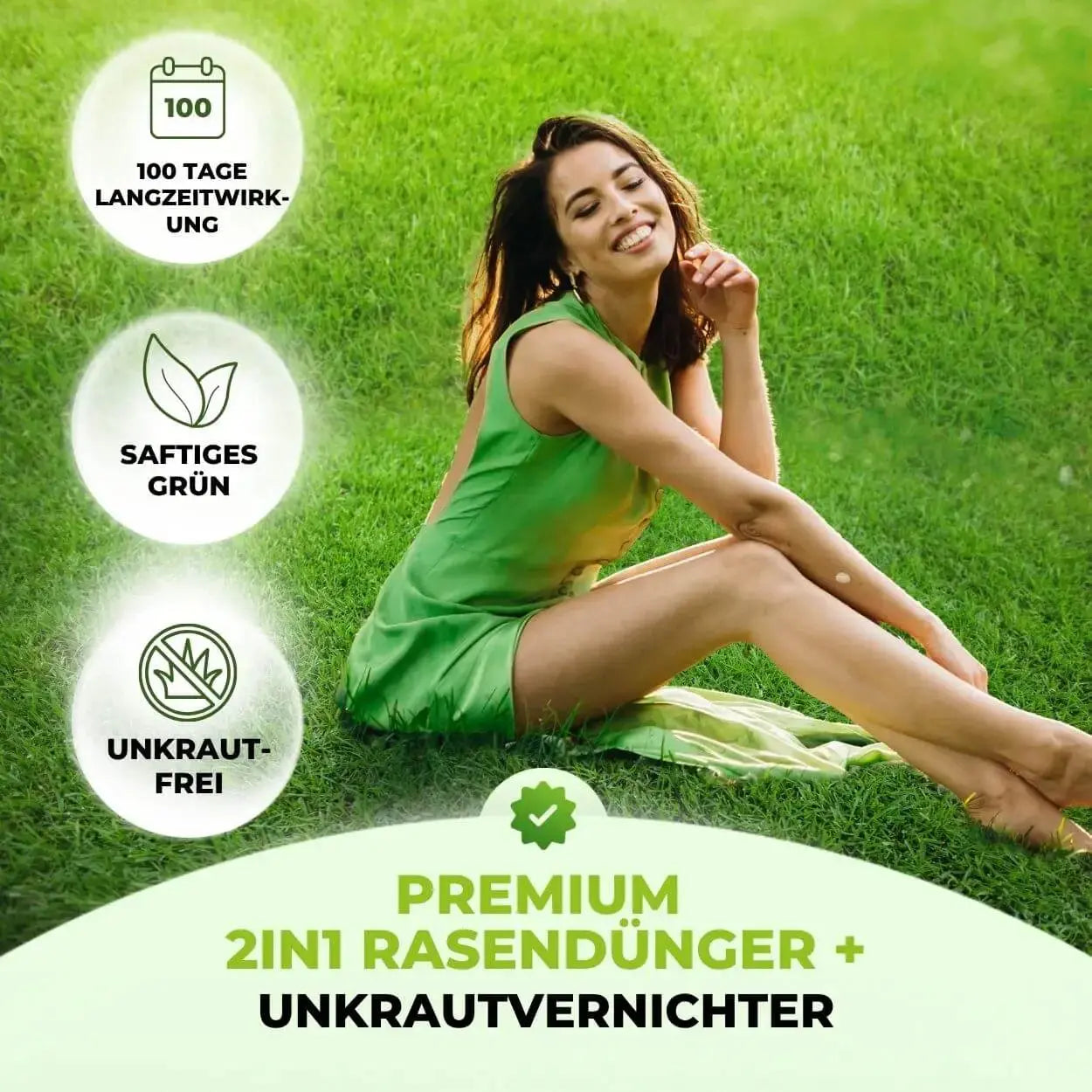 Rasendünger mit Unkrautvernichter TerraUno