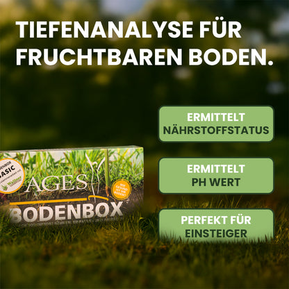 AGES Bodenprobe perfekt für Einsteiger