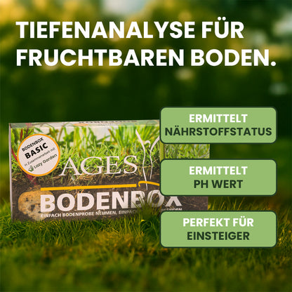 Bodenanalyse BASIC - NPK + pH Wert
