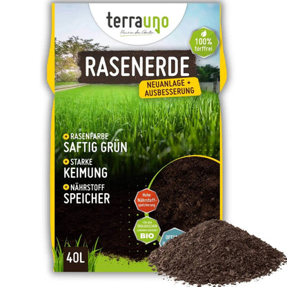 Rasenerde torffrei - Terrauno