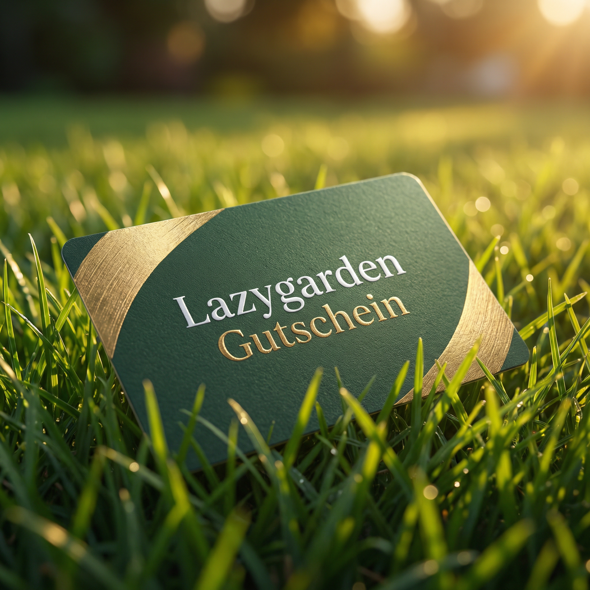 Lazygarden Geschenkgutschein: Der Traum vom perfekten Rasen